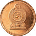 Coin, Sri Lanka, 50 Cents, 2006, AU(55-58), Copper Plated Steel, KM:135.2b