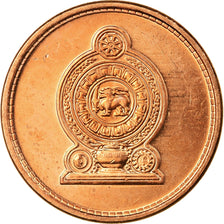 Coin, Sri Lanka, 25 Cents, 2005, AU(55-58), Copper Plated Steel, KM:141.2b