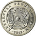Coin, Kazakhstan, 20 Tenge, 2013, Kazakhstan Mint, AU(55-58), Copper-Nickel-Zinc