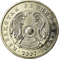 Coin, Kazakhstan, 50 Tenge, 2007, Kazakhstan Mint, AU(55-58)