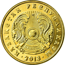 Coin, Kazakhstan, 5 Tenge, 2013, Kazakhstan Mint, AU(55-58), Nickel-brass