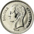 Moneta, Venezuela, 25 Centimos, 1989, AU(55-58), Nikiel powlekany stalą, KM:50a