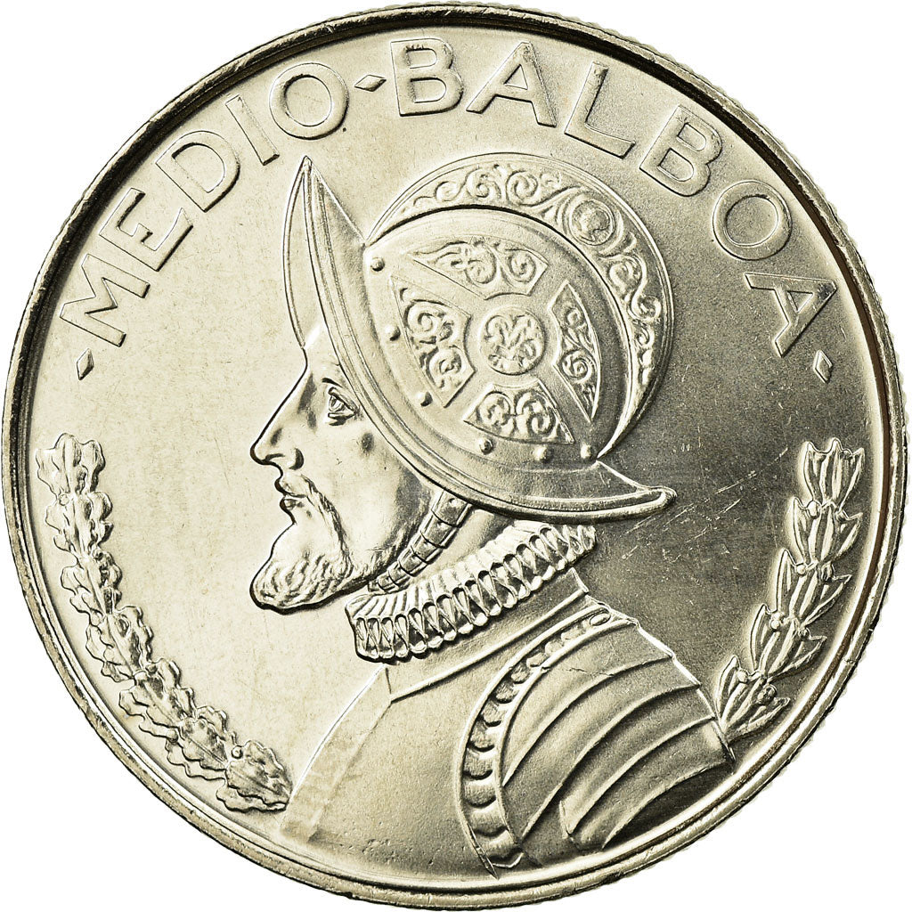 Monnaie, Panama, 1/2 Balboa, 2008, Royal Canadian Mint, SUP, Copper-Nickel Clad