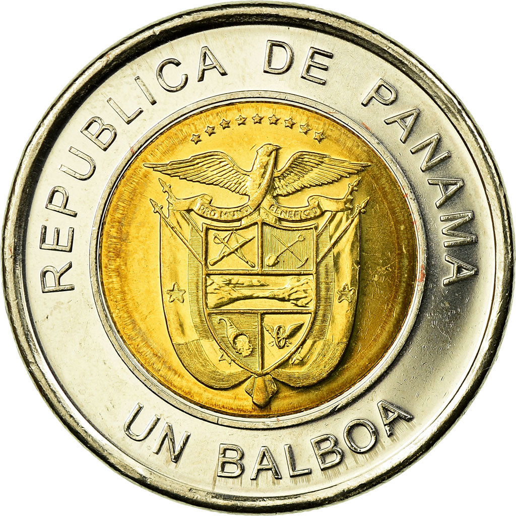 Coin, Panama, Balboa, 2011, Royal Canadian Mint, AU(55-58), Bi-Metallic, KM:141