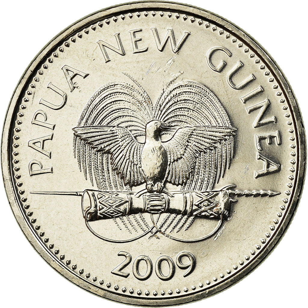 Monnaie, Papua New Guinea, 20 Toea, 2009, SUP, Nickel plated steel, KM:5a