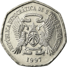 Moneta, SAINT THOMAS & ISOLA DEL PRINCIPE EDOARDO, 500 Dobras, 1997, British
