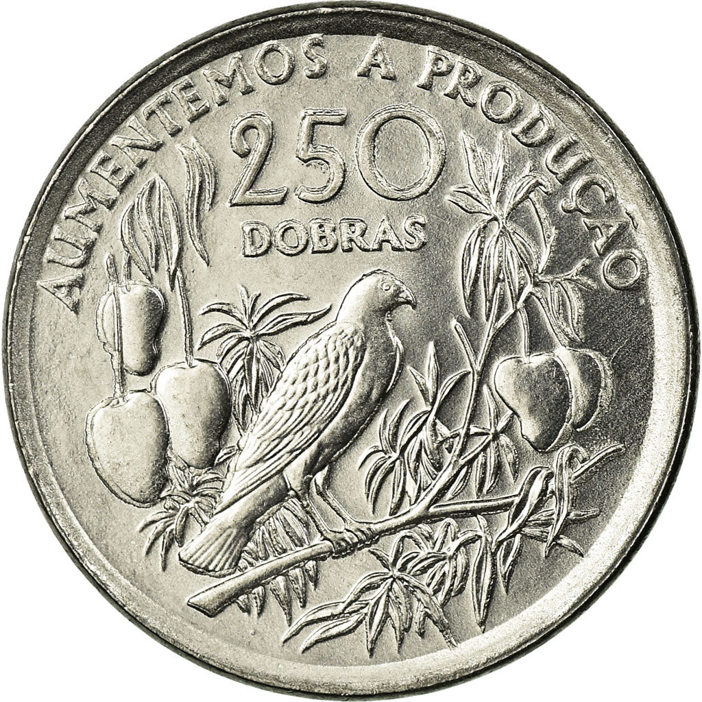 Coin, SAINT THOMAS & PRINCE ISLAND, 250 Dobras, 1997, British Royal Mint