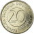 Moneta, Słowenia, 20 Tolarjev, 2003, Kremnica, AU(55-58), Miedź-Nikiel, KM:51