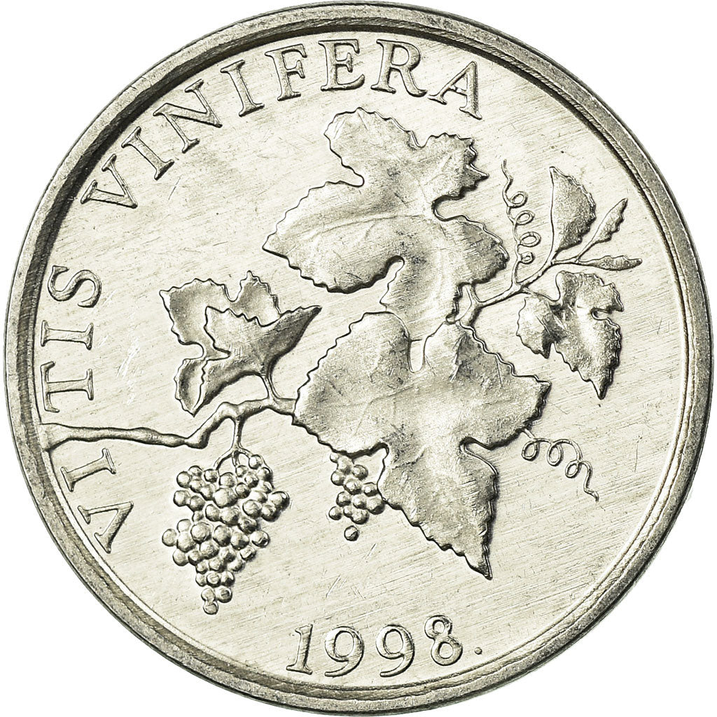 Coin, Croatia, 2 Lipe, 1998, EF(40-45), Aluminum, KM:14