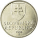 Moneda, Eslovaquia, 5 Koruna, 1995, EBC, Níquel chapado en acero, KM:14