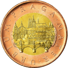 Coin, Czech Republic, 50 Korun, 2012, MS(63), Bi-Metallic, KM:1