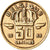 Moeda, Bélgica, 50 Centimes, 1955, AU(55-58), Bronze, KM:144