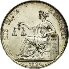 France, Token, Notary, 1824, AU(55-58), Silver, Lerouge:343
