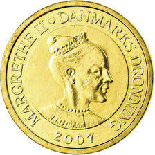 Moneta, Danimarca, Margrethe II, 10 Kroner, 2007, Copenhagen, SPL-