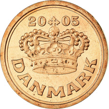 Moneta, Danimarca, Margrethe II, 50 Öre, 2005, Brondby, SPL-, Bronzo, KM:866.3