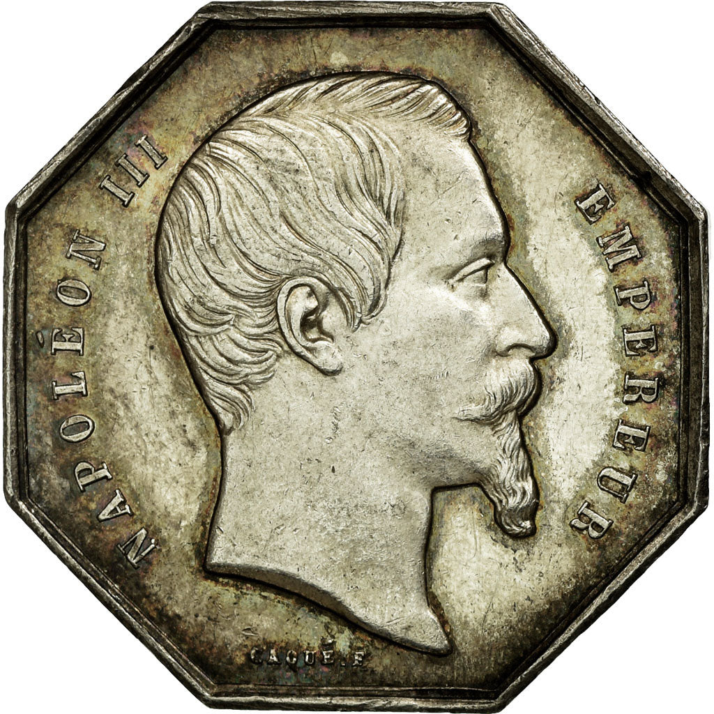 France, Token, Notary, AU(50-53), Silver, Lerouge:191