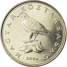Coin, Hungary, 50 Forint, 2004, Budapest, AU(55-58), Copper-nickel, KM:697