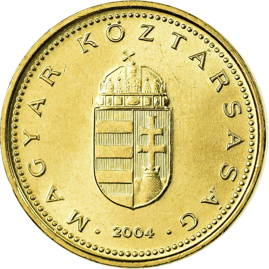 Munten, Hongarije, Forint, 2004, Budapest, PR, Nickel-brass, KM:692
