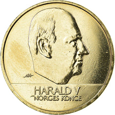 Monnaie, Norvège, Harald V, 20 Kroner, 2007, TTB+, Nickel-brass, KM:453