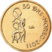 Coin, Norway, Harald V, 50 Öre, 2011, AU(50-53), Bronze, KM:460