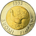 Coin, Finland, 10 Markkaa, 1993, AU(55-58), Bi-Metallic, KM:77