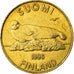 Moneda, Finlandia, 5 Markkaa, 1996, MBC, Cobre - aluminio - níquel, KM:73