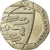 Moneda, Gran Bretaña, Elizabeth II, 20 Pence, 2009, MBC, Cobre - níquel