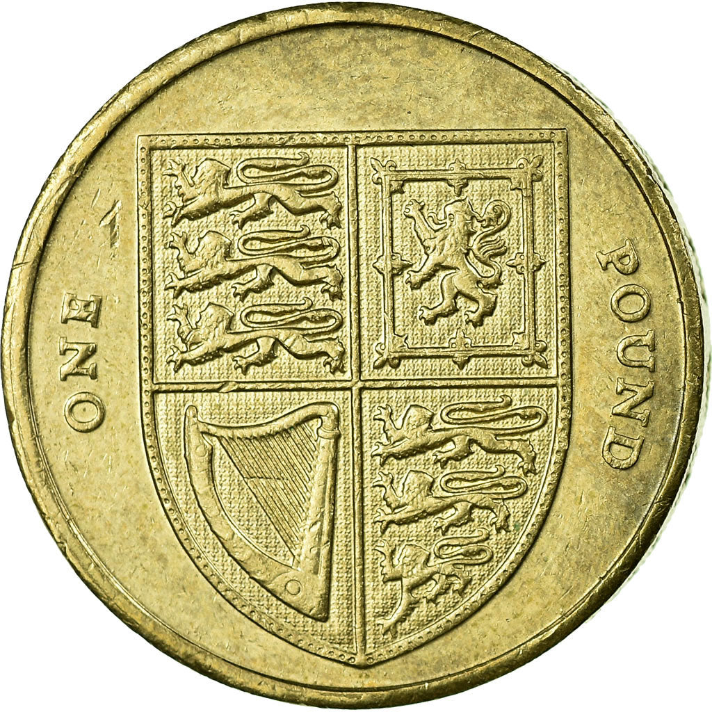 Coin, Great Britain, Elizabeth II, Pound, 2011, British Royal Mint, EF(40-45)