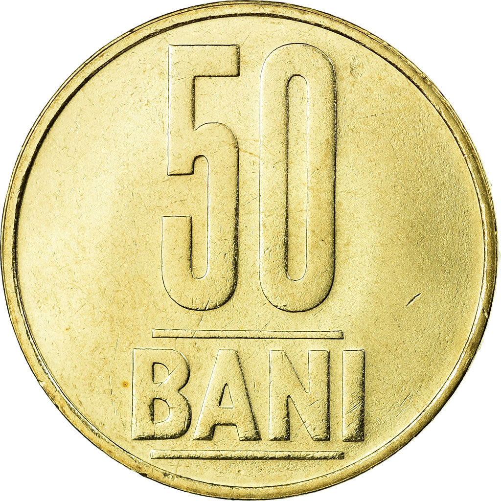 Moeda, Roménia, Monetary Reform of 2005, 50 Bani, 2005, Bucharest, EF(40-45)