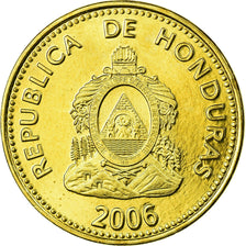 Coin, Honduras, 10 Centavos, 2006, AU(55-58), Brass, KM:76.4