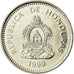 Coin, Honduras, 20 Centavos, 1999, AU(55-58), Nickel plated steel, KM:83a.2