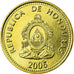 Coin, Honduras, 5 Centavos, 2006, AU(55-58), Brass, KM:72.4