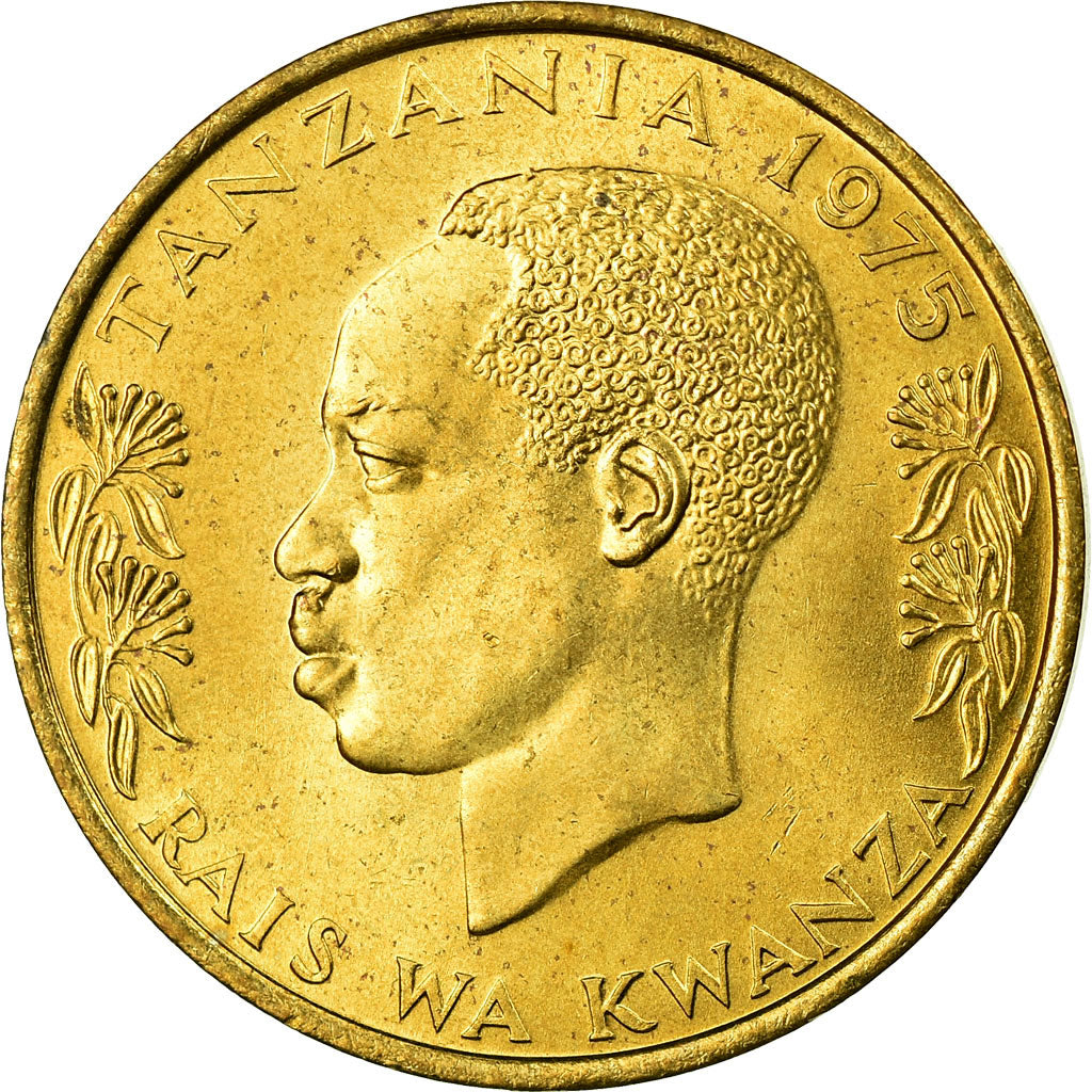Monnaie, Tanzania, 20 Senti, 1975, SUP, Nickel-brass, KM:2