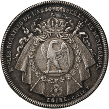 France, Notary, Token, 1812, AU(55-58), Silver, Lerouge #199, 12.79