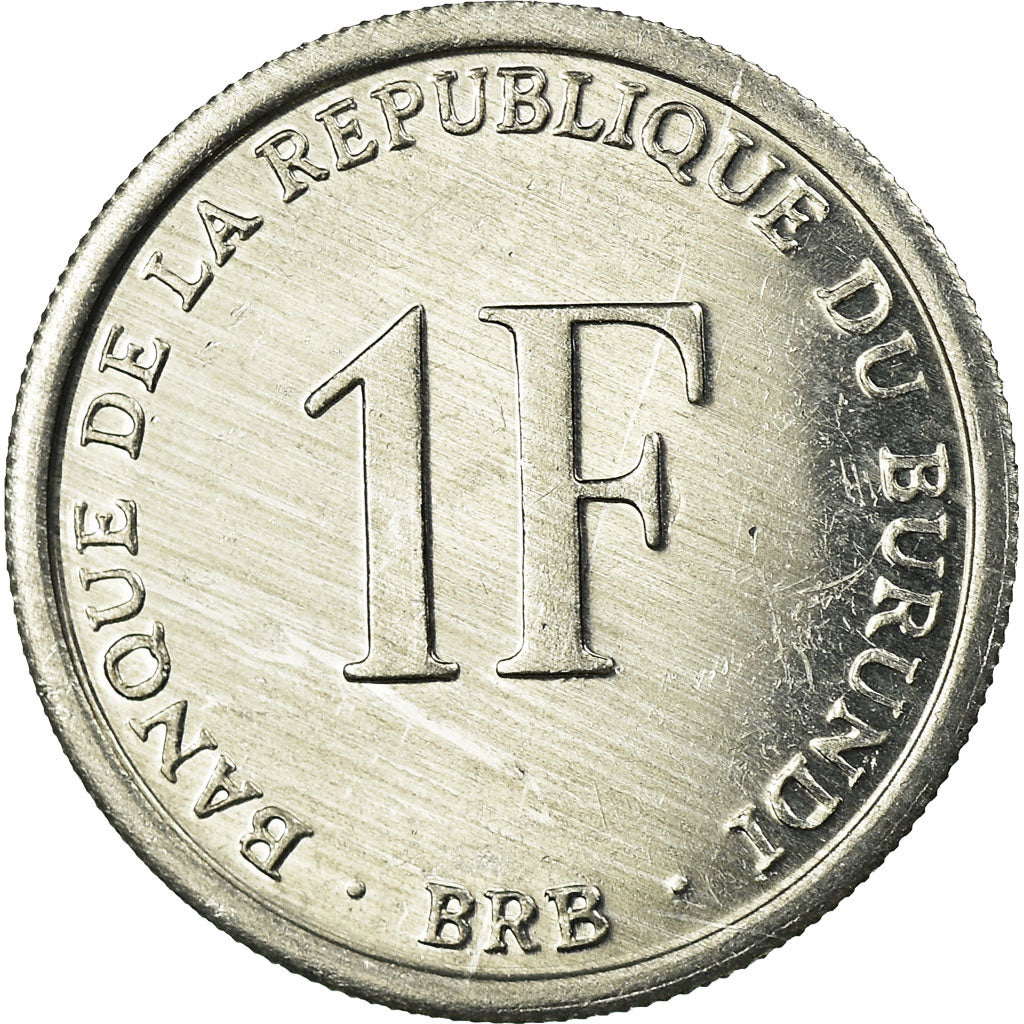 Coin, Burundi, Franc, 2003, AU(55-58), Aluminum, KM:19