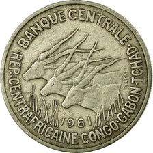 Coin, EQUATORIAL AFRICAN STATES, 50 Francs, 1961, Paris, EF(40-45)