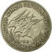 Coin, EQUATORIAL AFRICAN STATES, 50 Francs, 1961, Paris, EF(40-45)