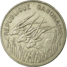 Moneta, Gabon, 100 Francs, 1972, Paris, BB, Nichel, KM:12