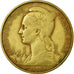 Coin, French Somaliland, 20 Francs, 1965, Paris, VF(30-35), Aluminum-Bronze