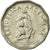 Moneta, Argentina, 5 Pesos, 1962, EF(40-45), Nikiel powlekany stalą, KM:59