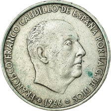 Coin, Spain, Caudillo and regent, 100 Pesetas, 1966, Madrid, EF(40-45), Silver