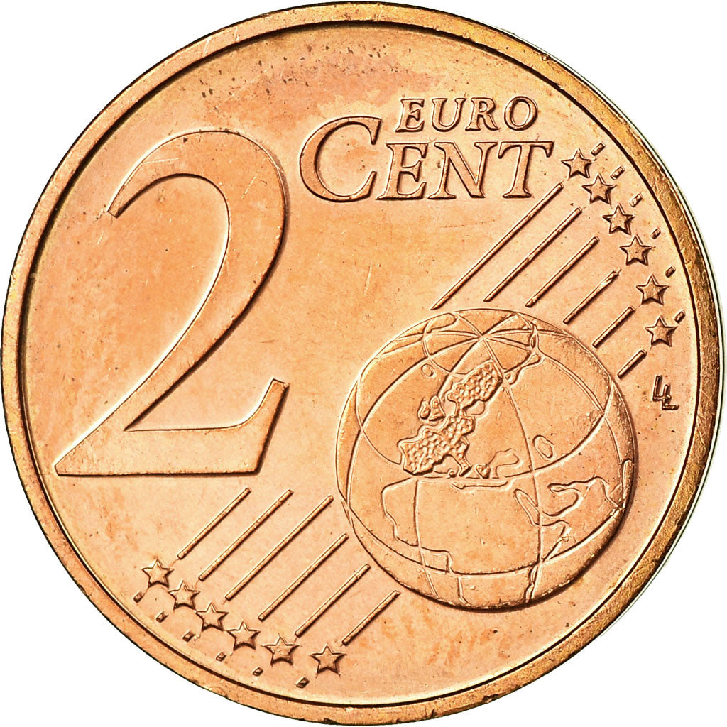 Oostenrijk, 2 Euro Cent, 2002, ZF, Copper Plated Steel, KM:3083