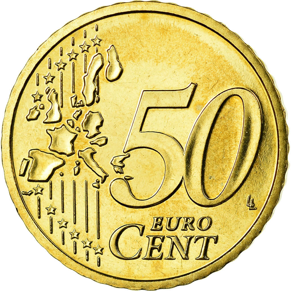 Autriche, 50 Euro Cent, 2003, SPL, Laiton, KM:3087