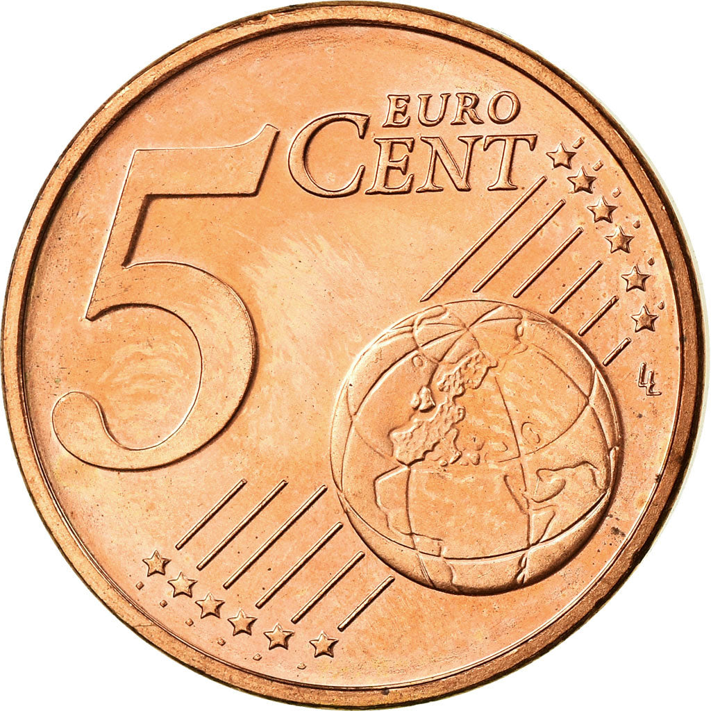 Austria, 5 Euro Cent, 2003, Vienna, MS(63), Miedź platerowana stalą, KM:3084