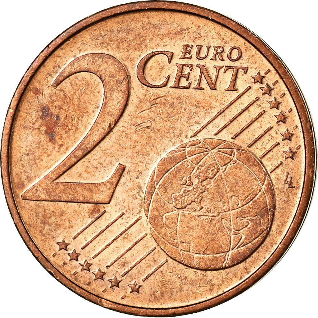 Oostenrijk, 2 Euro Cent, 2003, ZF, Copper Plated Steel, KM:3083