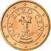 Oostenrijk, Euro Cent, 2004, PR, Copper Plated Steel, KM:3082