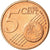 Austria, 5 Euro Cent, 2005, EBC, Cobre chapado en acero, KM:3084