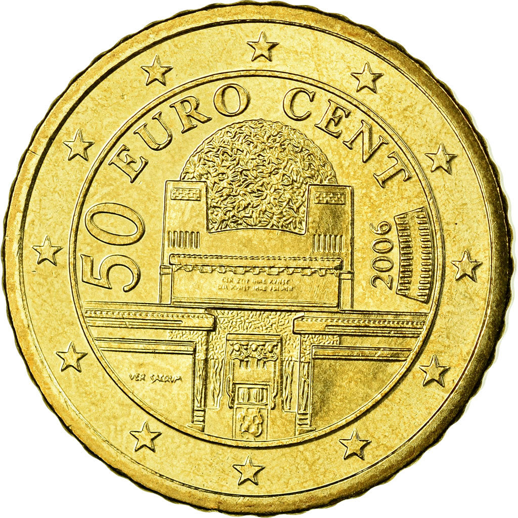Autriche, 50 Euro Cent, 2006, SUP, Laiton, KM:3087