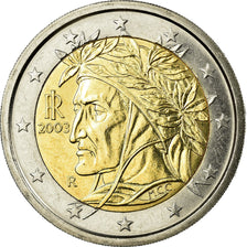 Italy, 2 Euro, 2003, AU(55-58), Bi-Metallic, KM:217