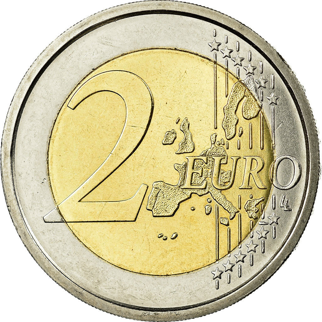 Italy, 2 Euro, 2003, AU(55-58), Bi-Metallic, KM:217